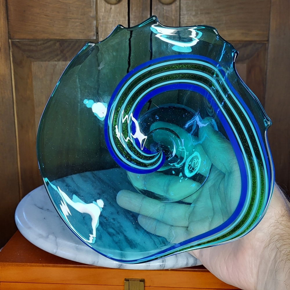 Fritz Art Glass Bowl - Picture 1 of 14